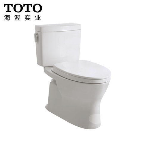 TOTO冲落式陶瓷分体马桶