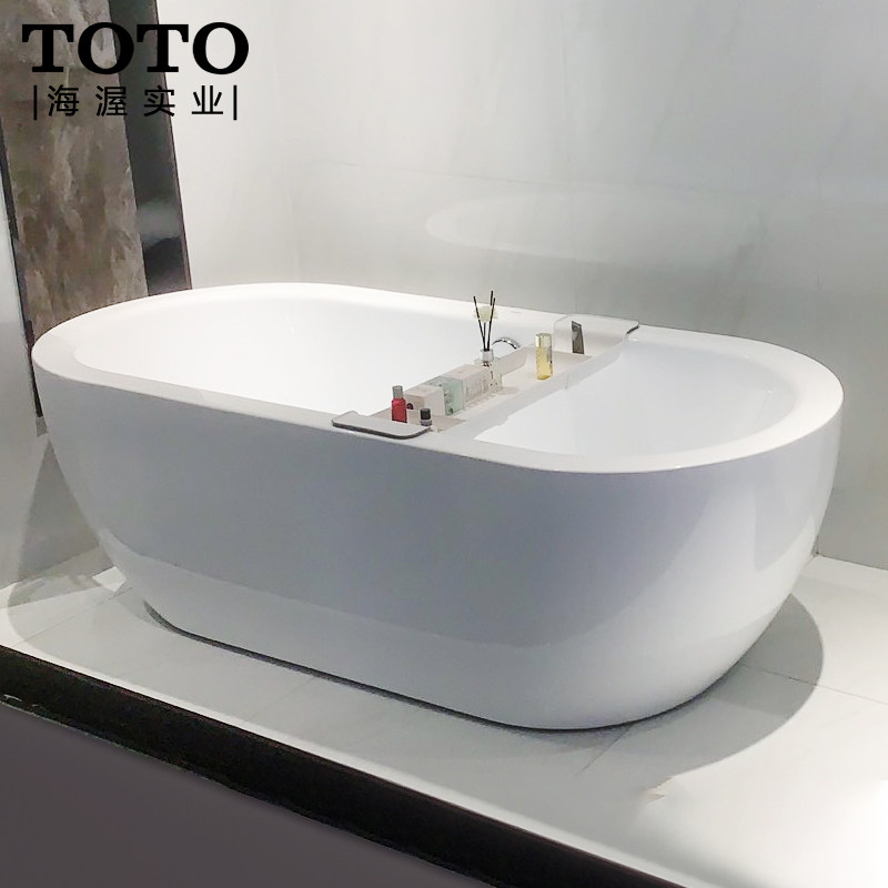 TOTO独立式南京压克力全包浴缸
