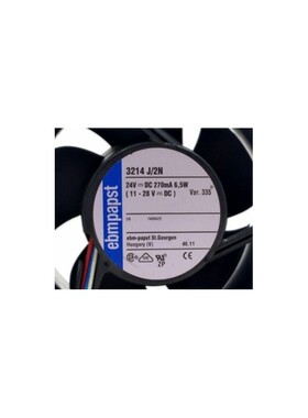 新款EBMPAPST风扇3214J/39H3/2H3PR 3214J/2HP/2N/2H4P/2H3F现货