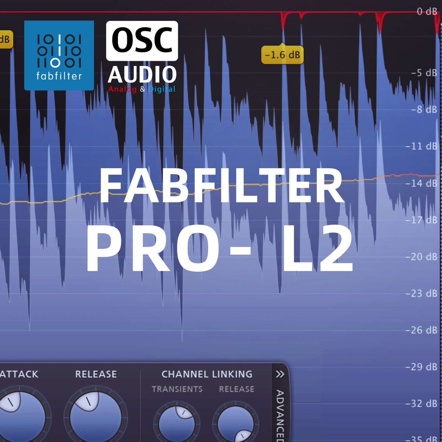 正版FabFilter肥波 Pro-L 2 限制器 母带级限制器 真峰值响度提升