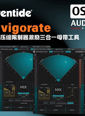 正版Newfangled Audio Invigorate 并联压缩限制器激励三合一插件