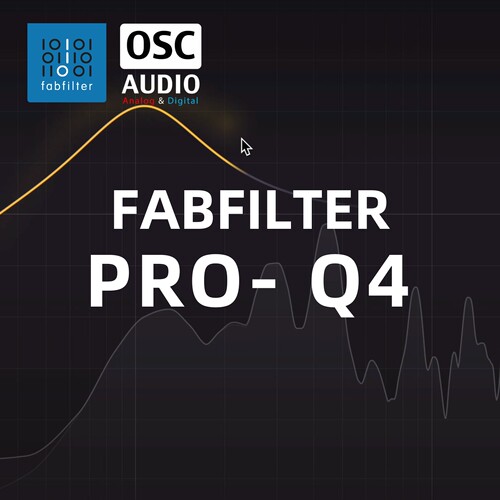 正版FabFilter肥波 Pro-Q4 均衡器 24段EQ均衡器 声音塑形母带