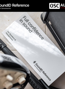 正版Sonarworks Reference 5 SoundID耳机音箱多声道声学校准软件