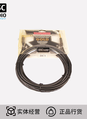 Mogami GOLD Instrument  吉他连接线 乐器线 GH直头弯头 25r