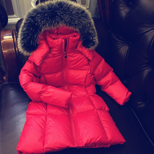 修身长款加厚羽绒服伊裳雪女