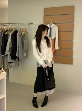 正品handwash百搭经典修身小版型名媛风格时尚百搭针织开衫