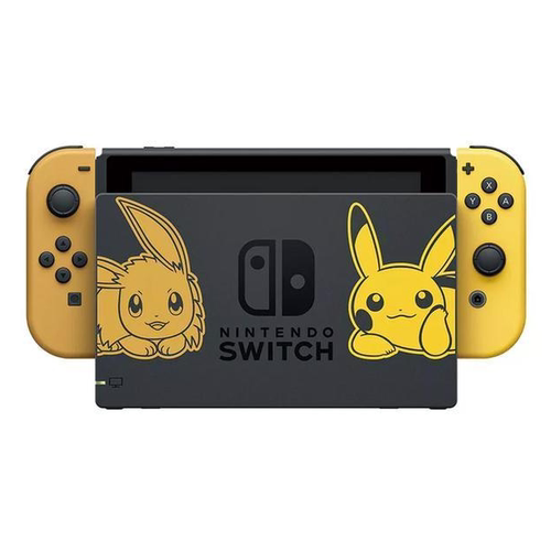 皮卡丘限定版 Switch限定版主机 精灵宝可梦限定 绝版原装全新