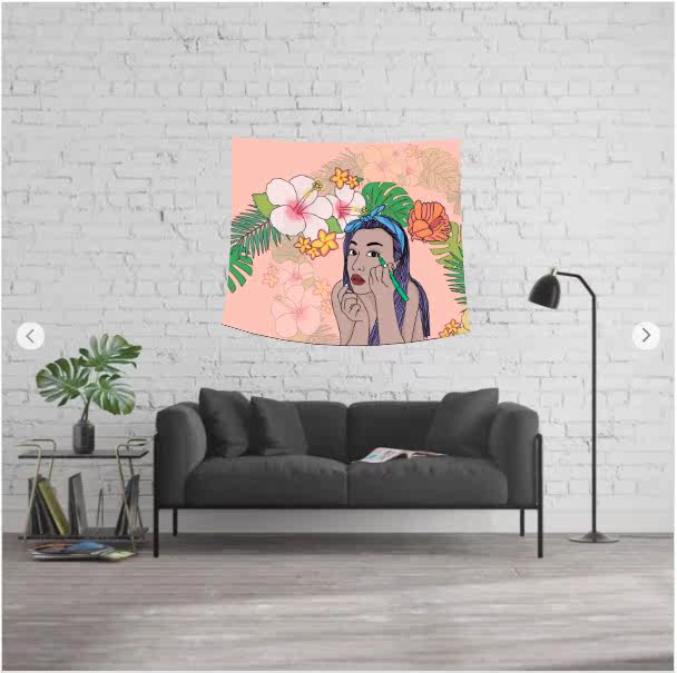 Lexiverse挂毯Tapestry沙灘巾門簾牆飾桌布遮蓋清新夏天個性壁畫在類目 居家布藝, 掛毯/壁毯中 - 來自Buy2taobao.com提供專業的淘寶代購服務