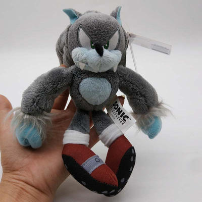 外贸新品 Sonic 刺猬索尼克音速小子毛绒玩具偶公仔20厘米