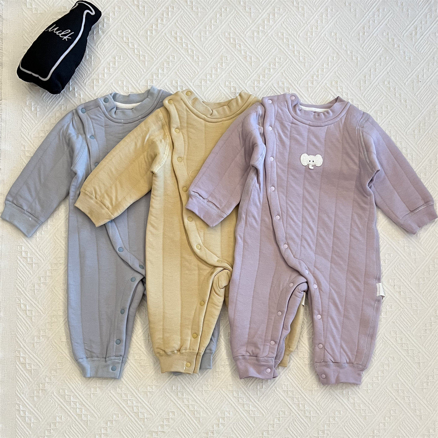 新生婴儿连体衣服秋冬季保暖空气棉哈衣爬服宝宝夹棉保暖居家睡衣,童装/婴儿装/亲子装,连身衣/爬服/哈衣,淘宝优惠券,粉丝福利购,淘宝优惠卷