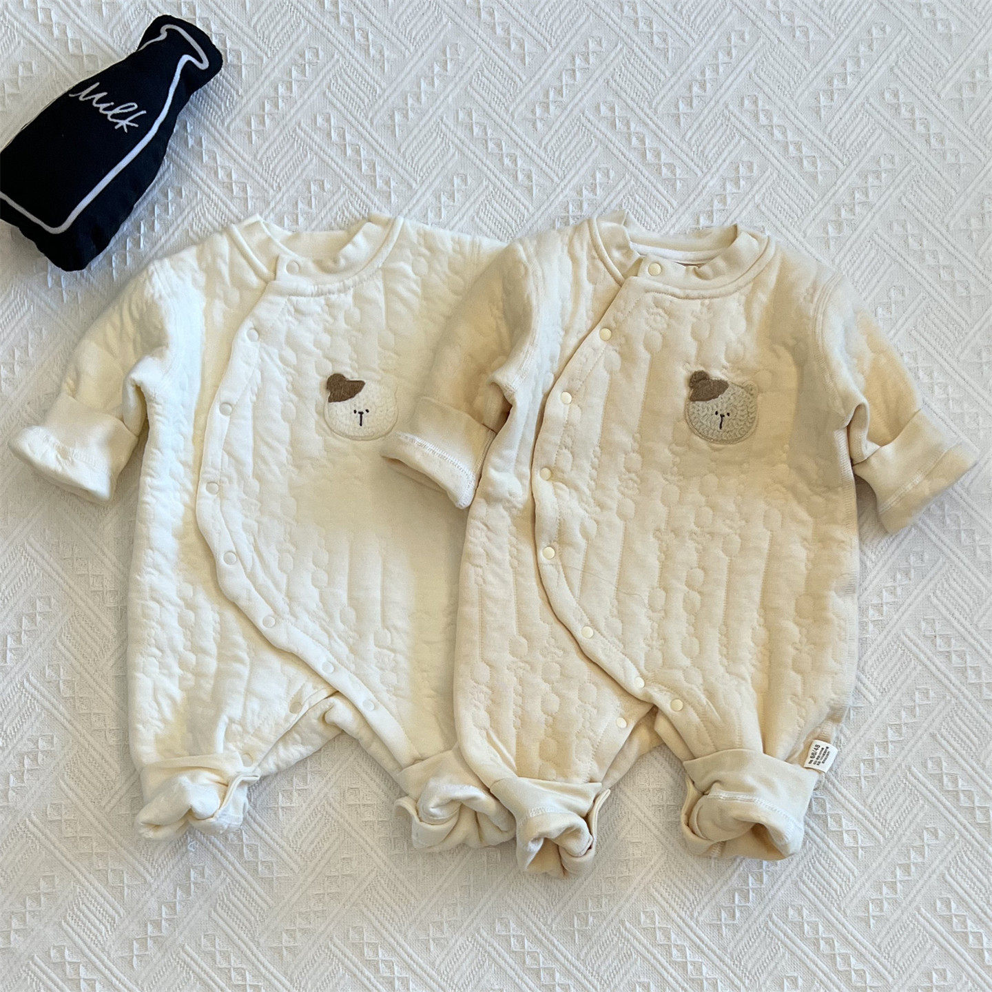 25秋装新生婴儿连体衣保暖衣薄夹棉哈衣男女宝宝外出服秋冬季衣服,童装/婴儿装/亲子装,连身衣/爬服/哈衣,淘宝优惠券,粉丝福利购,淘宝优惠卷