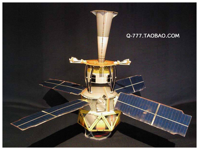 航天飞行器卫星纸模型