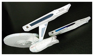 【777纸模型】 星际迷航企业号ENTERPRISE 1701-A