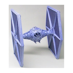 Wars 纸模型 钛战机 Fighter 手工DIY TIE 星球大战Star