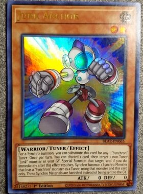 游戏王 美英一刷  BLAR-EN065 UR 废品压阵者  LB2