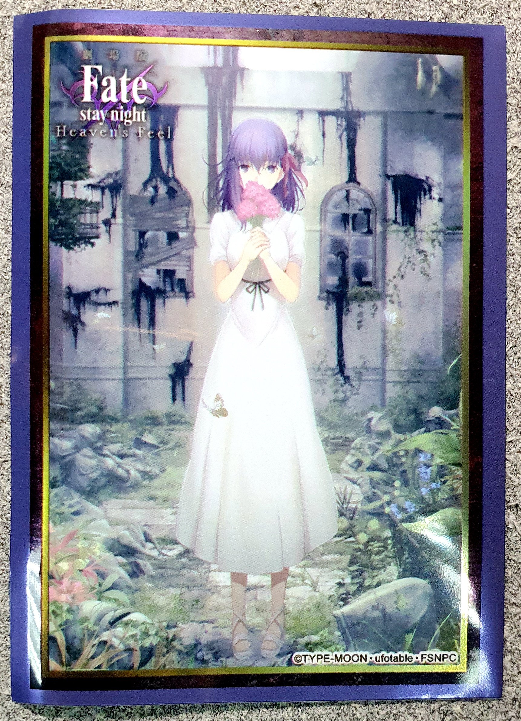 游戏王动漫妹套 fate fgo hf 间桐樱  会场限定 卡套 牌套 bw4