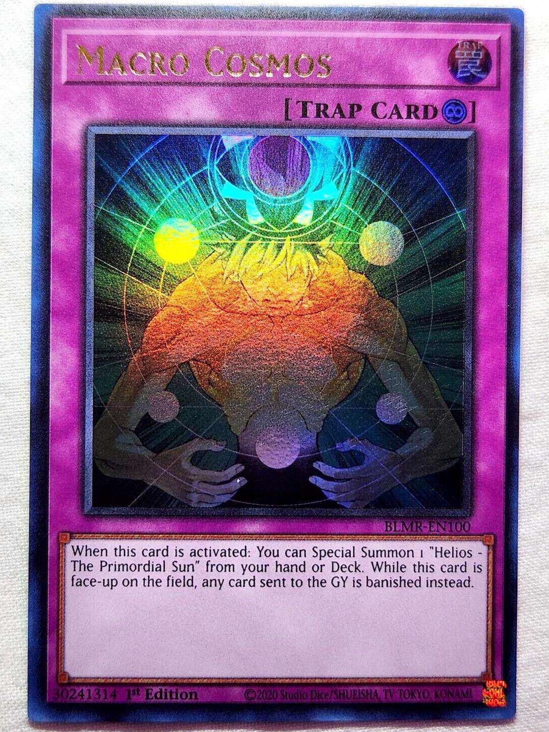 游戏王 美英一刷 blmr-en100 ur 大宇宙