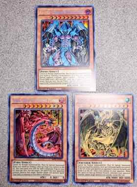 游戏王美英一刷 MP21 SER 神炎皇 降雷皇 幻魔皇 三幻魔 M1 ak ai