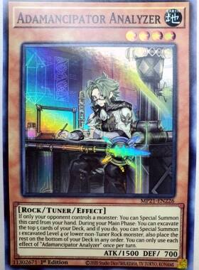 游戏王 美英一刷 MP21-EN226 SR  魔救之分析者 M5A hh3