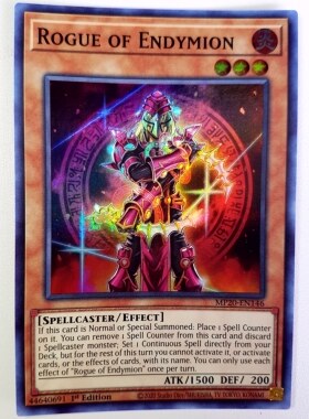 游戏王 美英一刷 MP20-EN146 SR 恩底弥翁的盗贼 ED2