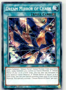 游戏王 美英一刷 N  CHIM-EN089 N  混沌之梦镜