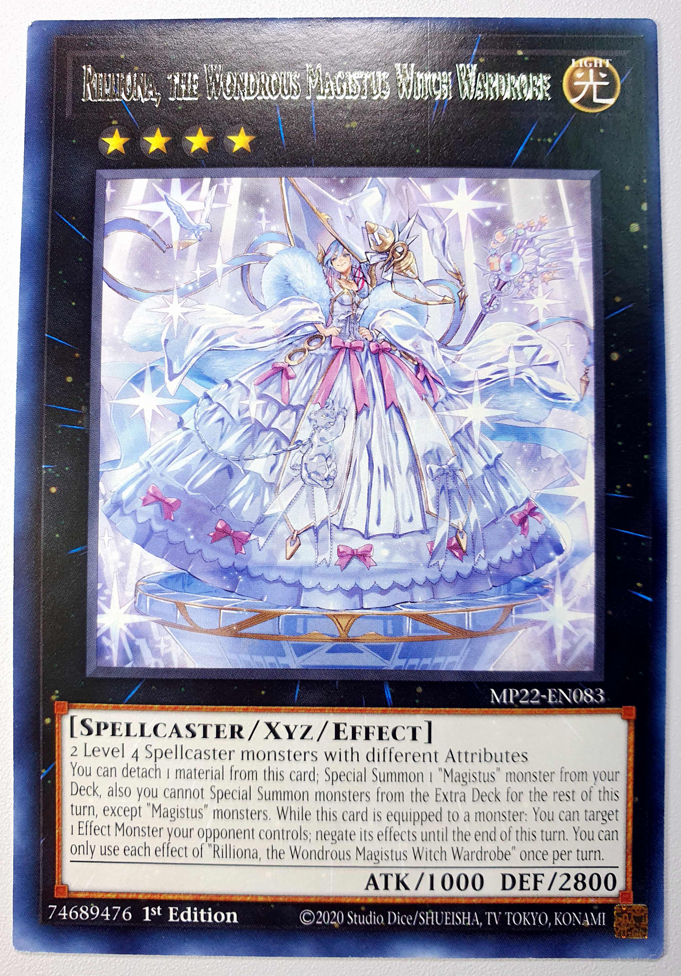 游戏王 美英一刷 mp22-en083 r 结晶之魔女 桑德里永  b6a