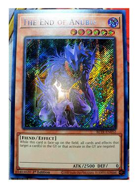 游戏王 美英一刷BLTR-EN052 SCR 终结之阿努比斯 EK2