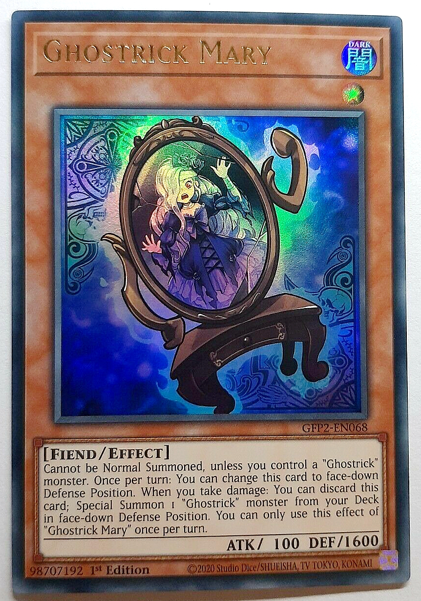 游戏王 美英一刷  GFP2-EN068  UR 鬼计妖魔 玛丽 N5B FE2