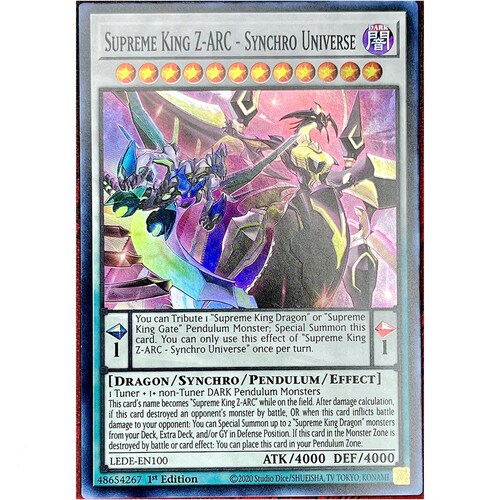 KONAMI闪卡SupremeKingZ-ARC