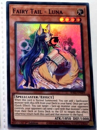 KONAMI闪卡Luna妹卡SuperRare