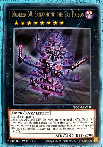 游戏王 美英一刷 TOCH-EN051   R 魔天牢 桑达尔丰 K4C