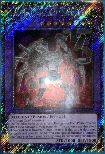 游戏王美英一刷RA03-EN035PSCR 古代机械齿轮 魔神 ou oua