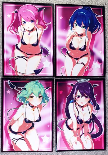 游戏王动漫妹套ARC-V 柚子 塞瑞娜 凛 琉璃 魅魔限定卡套牌套 DV1