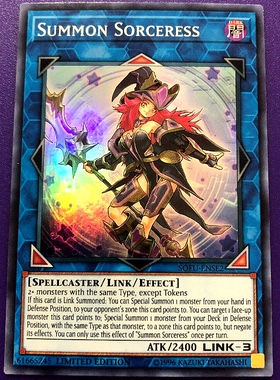 游戏王 美英限刷  SOFU-ENSE2  SR 召唤女巫  S1A