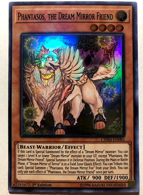 游戏王 美英一刷  CHIM-EN085 SR  梦镜朋友 方塔苏斯