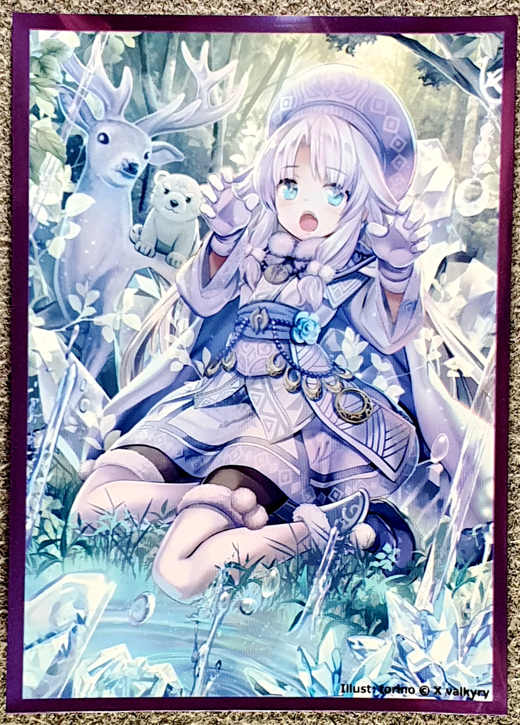 游戏王动漫妹套 FATE FGO魔法少女伊莉雅 会场限定卡套牌套 AW2