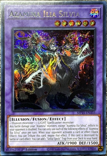 游戏王美英一刷MP25-EN103SER背信圣徒 森厄狼母 雷亚西尔薇亚KN2