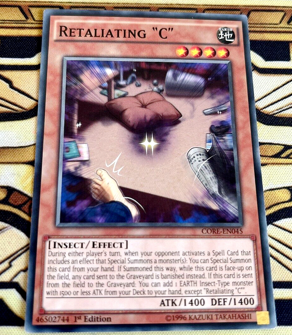 游戏王 美英非刷 CORE-EN045 NR 应战的G HL1