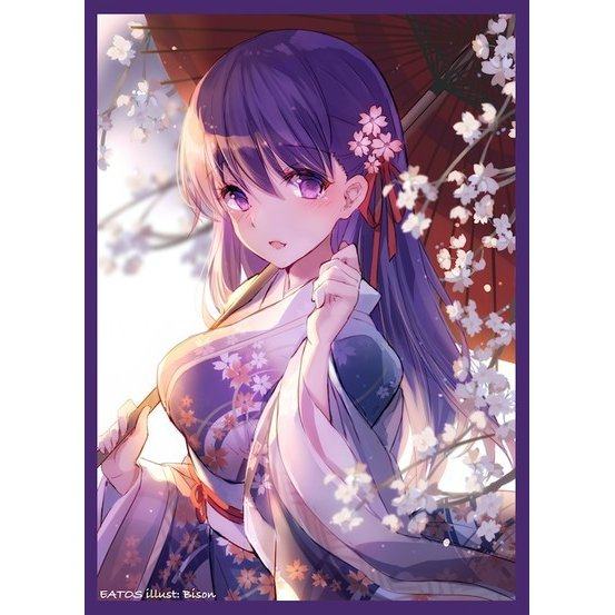 游戏王动漫妹套 fate fgo 间桐樱 c96限定 卡套 牌套  3d2