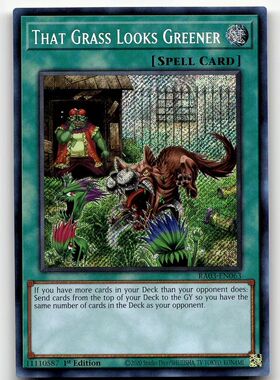 游戏戏王美英一刷 Scr RA03-EN063 邻家割草 NT1