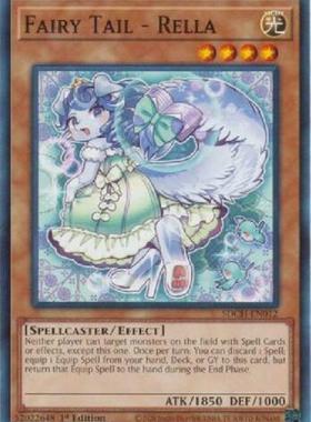 游戏王 美英一刷  SDCH-EN012 N 妖精传姬-辛德瑞拉 X4A