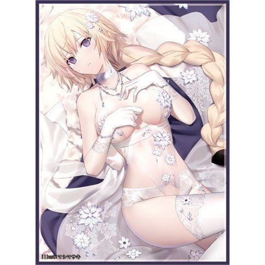 游戏王动漫妹套 FATE FGO 贞德 蛋白糖霜 C96限定 卡套 牌套 4c1