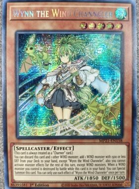 游戏王 美英一刷 MP21-EN158  SER 风灵媒师 薇茵 M4A LG3