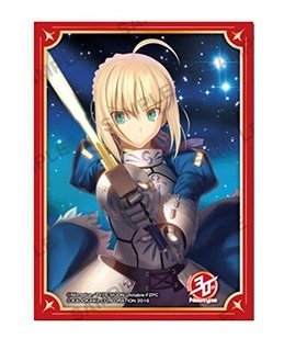 游戏王动漫妹套 Fate/Zero SABER Newtype30周年記念 卡牌套5CL