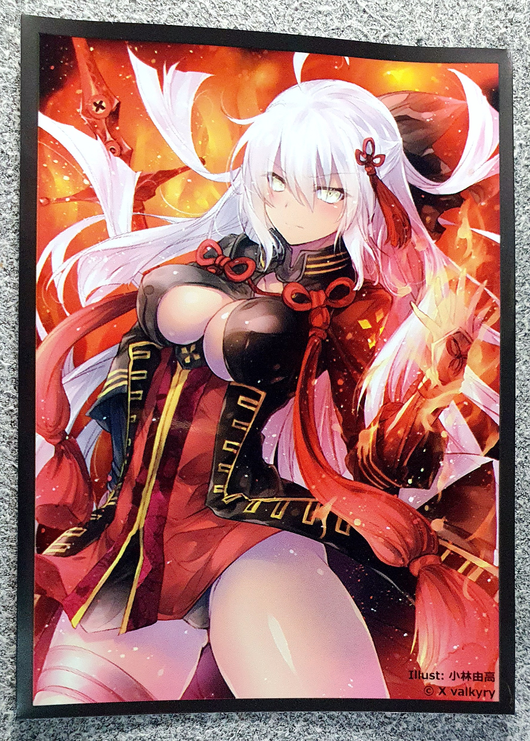 游戏王动漫妹套 FATE FGO 魔神 冲田 总司  会场限定卡套 牌套CW2