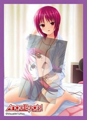 游戏王动漫妹套 Angel Beats! 岩泽麻美 卡套 牌套 5V2