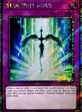 游戏王美英一刷 RA03-EN235 pscr 星光大道 FH2 Starlight Road