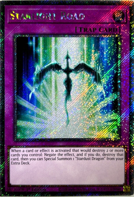 游戏王美英一刷 RA03-EN235 pscr 星光大道 FH2 Starlight Road