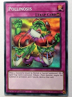 游戏王 美英一刷 SESL-EN059 SR 花粉症  Pollinosis  T2B