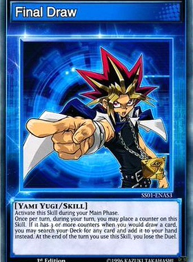 游戏王 美英一刷 SS01-ENAS3 N 最终抽卡 暗游戏/技能2M3 C5B SS2